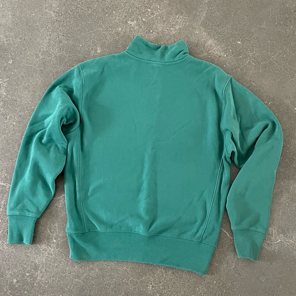 Champion UO Exclusive Quarter-Zip Mock Neck Sweatshirt sz medium baggy fit! - Picture 10 of 12